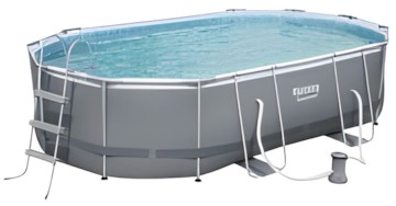 Bestway Oval Frame Pool Set 488 x 305 cm (56448) Bestway Oval Frame Pool Set 488 x 305 cm (56448)