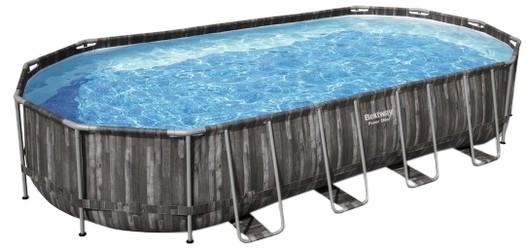 Bestway Power Steel Frame Pool Set 732 x 366 cm (5611T) Bestway Power Steel Frame Pool Set 732 x 366 cm (5611T)