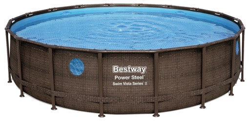 Bestway Power Steel Swim Vista Frame Pool 549 x 122 cm (56977)