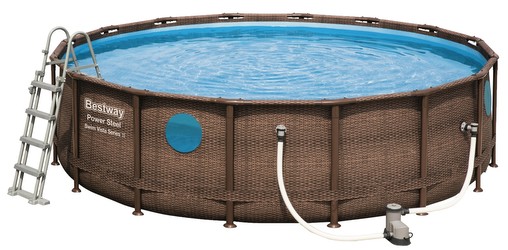 Bestway Power Steel Vista Frame Pool 488 x 122 cm (56725_19) Bestway Power Steel Vista Frame Pool 488 x 122 cm (56725_19)