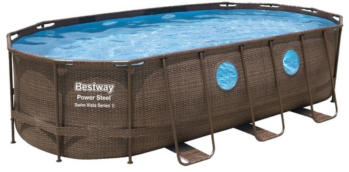 Bestway Power Steel Vista Frame Pool 549 x 274 (56716_22) Bestway Power Steel Vista Frame Pool 549 x 274 (56716_22)