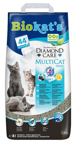 Biokat's Diamond Care Fresh MultiCat 8 l