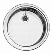 Blanco 513307 Blancorondosol Becken rund Edelstahl 45 cm