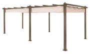 Blumfeldt Pantheon Rust Pergola 3 x 6