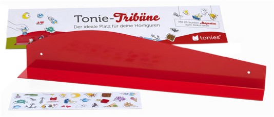 Boxine Tonie-Tribüne rot