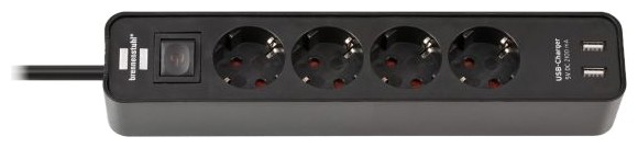 Brennenstuhl Ecolor Steckdosenleiste 4-fach (1153240006)
