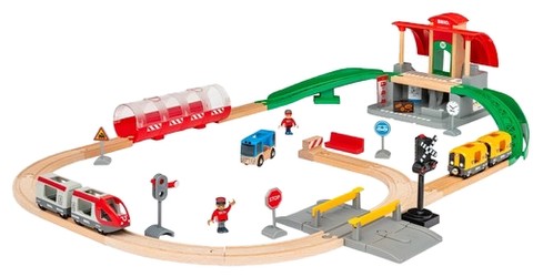 Brio Großes City Bahnhof Set (33989) Brio Großes City Bahnhof Set (33989)