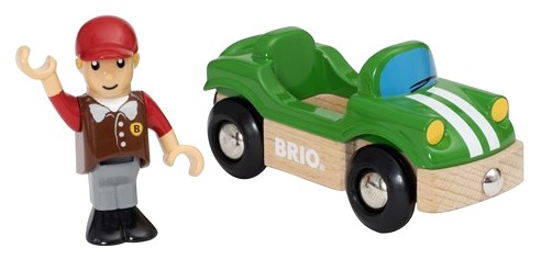 Brio Sportwagen mit Fahrer