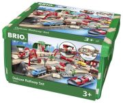 Brio Straßen & Schienen Bahn Set Deluxe (33052) Brio Straßen & Schienen Bahn Set Deluxe (33052)