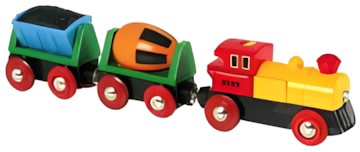 Brio Zug mit Batterielok (33319) Brio Zug mit Batterielok (33319)