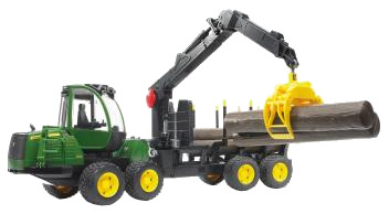 Bruder John Deere 1210E Rückezug