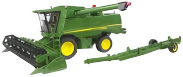 Bruder John Deere Mähdrescher T670i (02132)