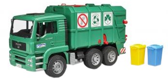Bruder MAN TGA Müll-LKW Grün Bruder MAN TGA Müll-LKW Grün