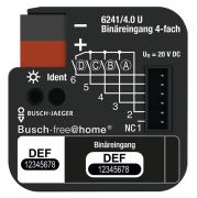 Busch-Jaeger Binäreingang 4-fach UP (6241/4.0 U)