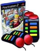 Sony Buzz! Deutschlands Superquiz mit Buzzer PS2