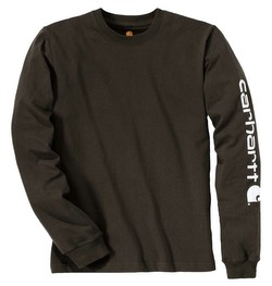 Carhartt Signature Sleeve Logo Long-Sleeve T-Shirt Carhartt Signature Sleeve Logo Long-Sleeve T-Shirt