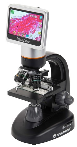 Celestron Tetraview Digitales LCD-Mikroskop