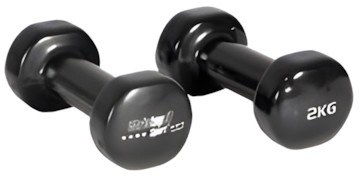Christopeit Vinylhantel Set 2 x 2 kg Christopeit Vinylhantel Set 2 x 2 kg