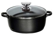 Berndes Vario Click Induction Aluguss Kochtopf Glasdeckel 16 cm