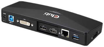 Club 3D USB 3.0 4K Docking Station (CSV-3103D)