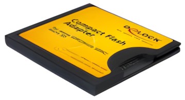 Delock Compact Flash Adapter zu Micro SD Speicherkarten Delock Compact Flash Adapter zu Micro SD Speicherkarten