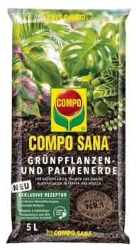 Compo Sana Grünpflanzen- und Palmenerde 5 l Compo Sana Grünpflanzen- und Palmenerde 5 l