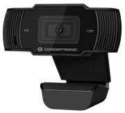 Conceptronic Amdis 720P HD Webcam mit Mikrofon