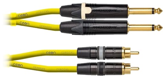 Cordial CEON DJ Plug-RCA Y 1,5 m