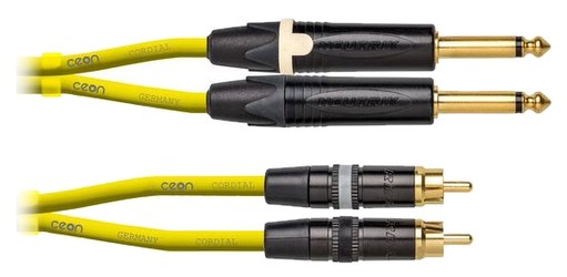 Cordial CEON DJ Plug-RCA Y 3 m