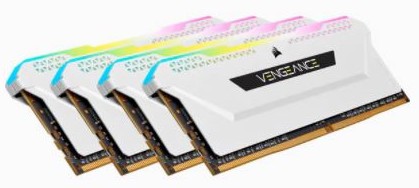 Corsair Vengeance RGB Pro SL DDR4-3200 32GB Kit (CMH32GX4M4E3200C16W) Corsair Vengeance RGB Pro SL DDR4-3200 32GB Kit (CMH32GX4M4E3200C16W)