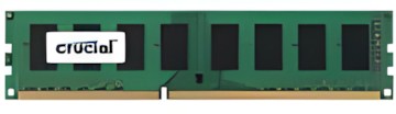 Crucial DDR3-RAM 4GB PC3-12800 (CT51264BD160B) Crucial DDR3-RAM 4GB PC3-12800 (CT51264BD160B)
