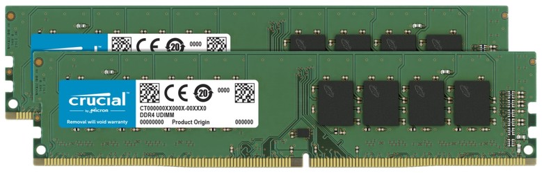 Crucial DDR4-3200 16GB Kit (CT2K8G4DFRA32A) Crucial DDR4-3200 16GB Kit (CT2K8G4DFRA32A)