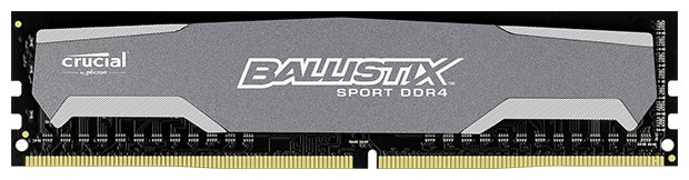 Crucial Ballistix Sport DDR4-RAM 16GB PC4-19200 Kit (BLS4C4G4D240FSA) Crucial Ballistix Sport DDR4-RAM 16GB PC4-19200 Kit (BLS4C4G4D240FSA)