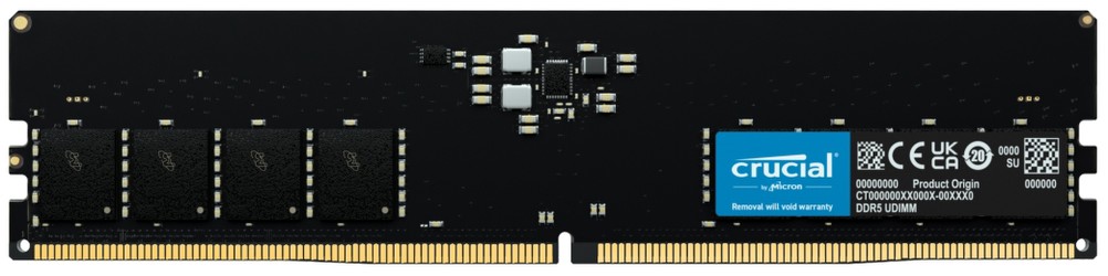 Crucial DDR5-4800 16GB (CT16G48C40S5) Crucial DDR5-4800 16GB (CT16G48C40S5)