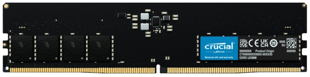 Crucial DDR5-4800 16GB (CT16G48C40U5) Crucial DDR5-4800 16GB (CT16G48C40U5)