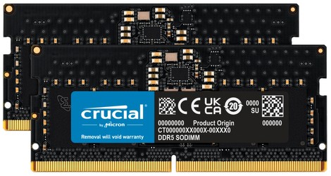 Crucial DDR5-4800 16GB Kit (CT2K8G48C40U5) Crucial DDR5-4800 16GB Kit (CT2K8G48C40U5)