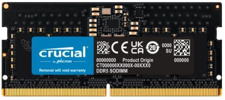 Crucial DDR5-5600 8GB (CT8G56C46S5) Crucial DDR5-5600 8GB (CT8G56C46S5)