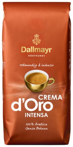 Dallmayr Crema d'Oro Intensa ganze Bohnen 1 kg Dallmayr Crema d'Oro Intensa ganze Bohnen 1 kg