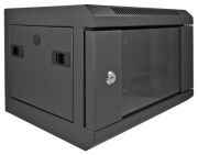 Delock 10" Netzwerkschrank mit Glastür 4 HE (43379) Delock 10" Netzwerkschrank mit Glastür 4 HE (43379)