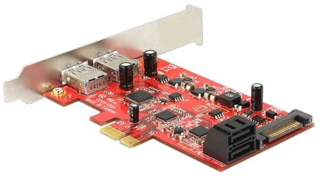 Delock 2x USB-A 3.0/2x SATA 6Gb/s (89389)
