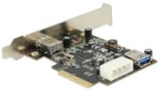 Delock 2x USB-A 3.1 PCIe 3.0 x4 (89399)