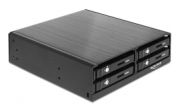 Delock 5.25 Mobile Rack for 4 x 2.5 SATA HDD / SSD (47220)