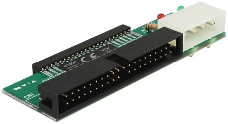 Delock 3.5" IDE 40 Pin Stecker auf 2.5" IDE HDD / SSD 44 Pin Buchse (61631)