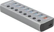 Delock USB 5 Gbps Hub mit 7 Ports und 1 Schnellladeport (63264) Delock USB 5 Gbps Hub mit 7 Ports und 1 Schnellladeport (63264)