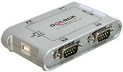 Delock USB 2.0 zu 4 Port Seriell HUB
