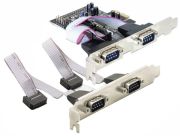 Delock 4 x Seriell PCI Express Karte