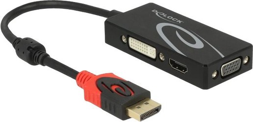 Delock Adapter DisplayPort VGA/DVI/HDMI (62902)