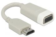 Delock Adapter HDMI-A Stecker auf VGA Buchse (65469)