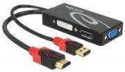 Delock HDMI auf DVI / VGA / Displayport 4k (62959)