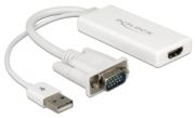 Delock HDMI/VGA Adapterkabel (62460) Delock HDMI/VGA Adapterkabel (62460)